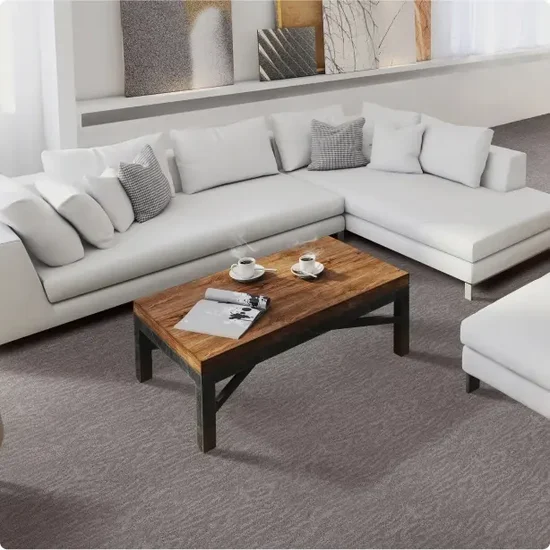 Mohawk EverStrand carpet in a finished living room