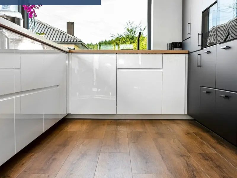 LVP installation — living area