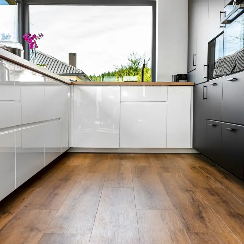 hardwood kitchen